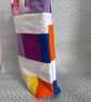 Summer seconds -  - Rainbow patchwork bag with drawstring - Image 2