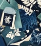 A Beautiful Bundle of Blue- Cyanotype Photogram off cuts.  - Image 3