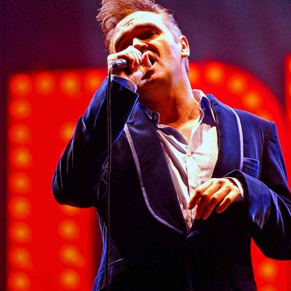 Morrissey Performing Live Reading Rock Festival Photograph Print