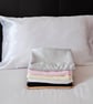 Handmade silky satin pillowcase - 1 x pair