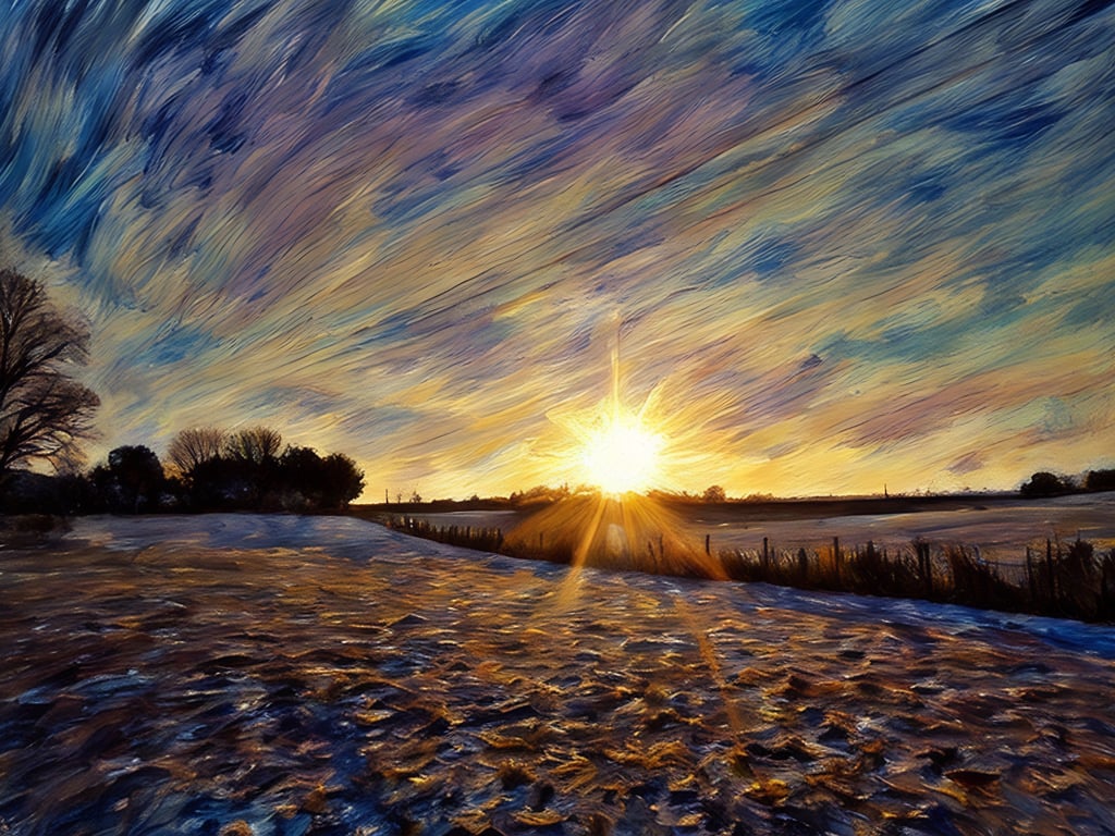 A4 Print Norfolk Morning Winter 2026