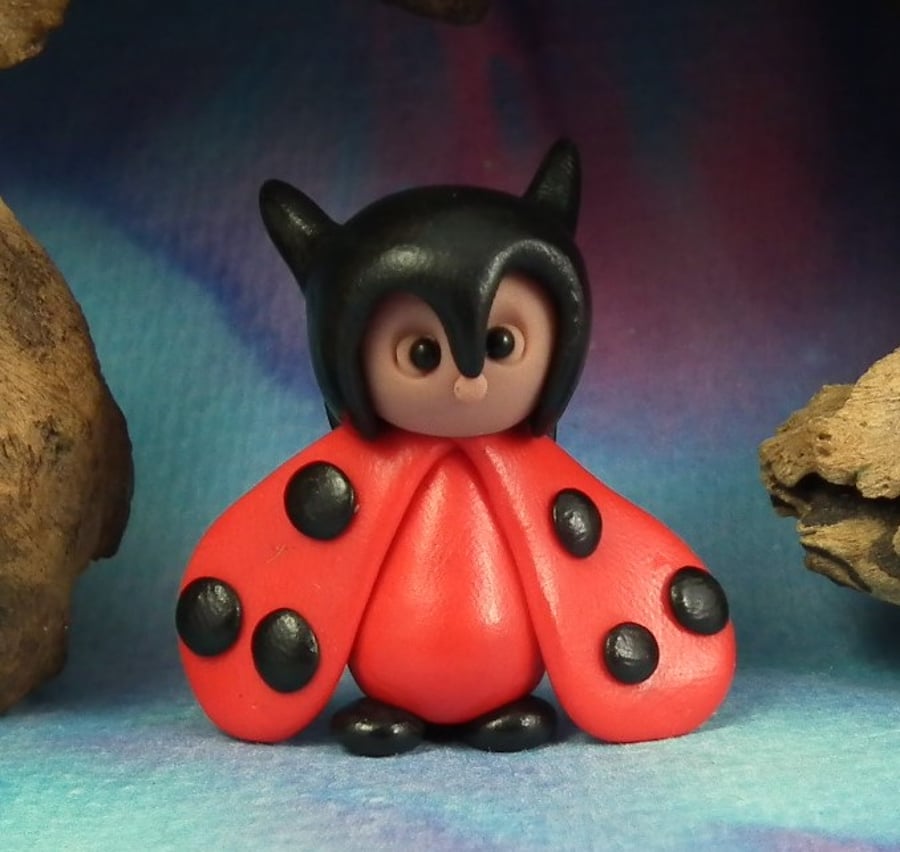 Elegant LadyBug 'Floell' OOAK Sculpt by Ann Galvin Gnome Village
