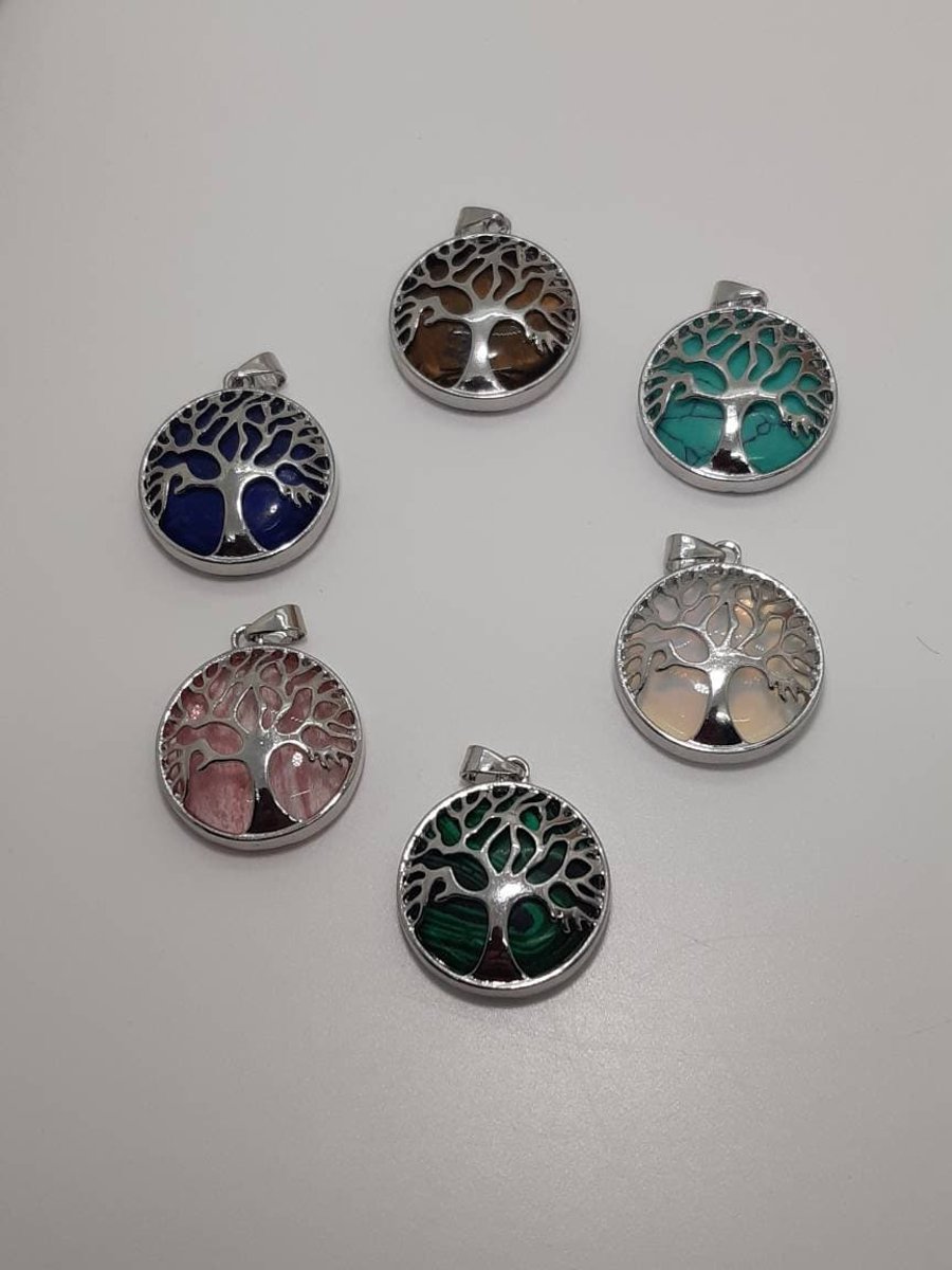 Tree of life. Healing pendant. Chakra pendant.