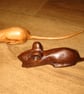 carved wooden oak mouse  : brings to life oak furniture  - Image 4