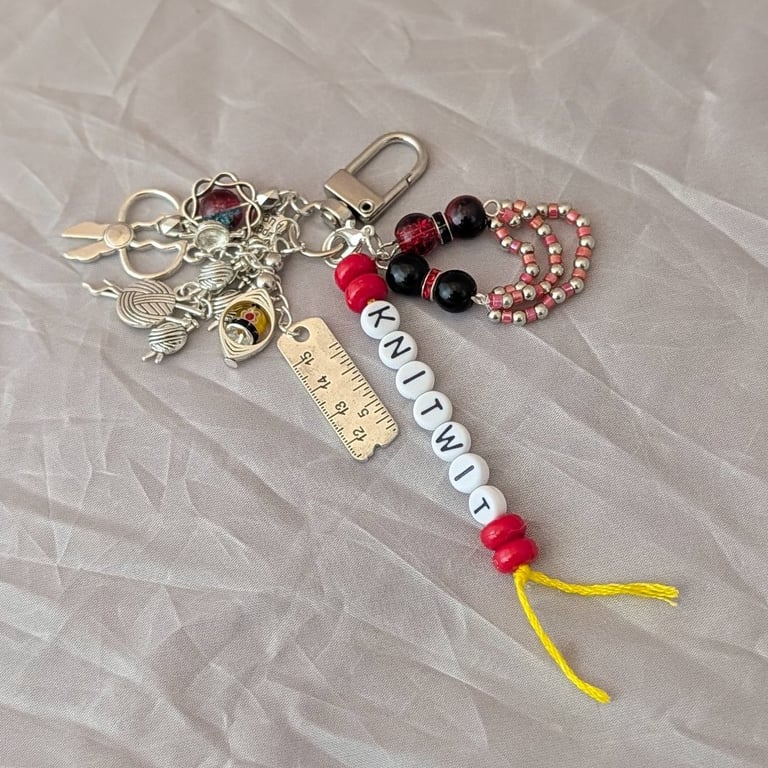 'Knitwit' Bag Charm