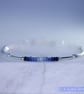 Sapphire Sterling Silver unique petite handmade bracelet - Image 3