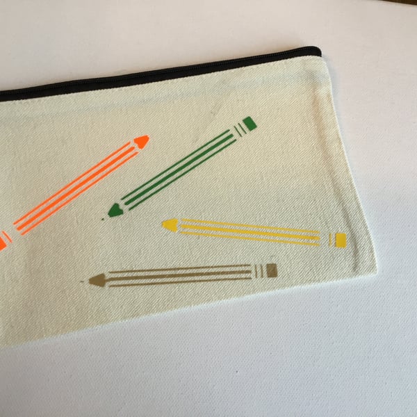 Pencil case. 