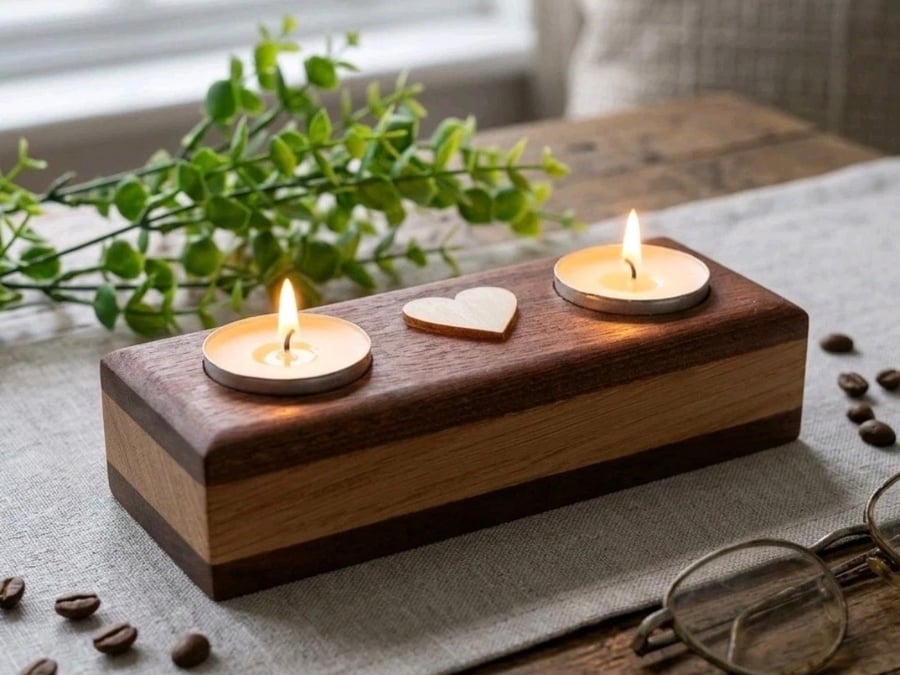Image of Double Tea Light