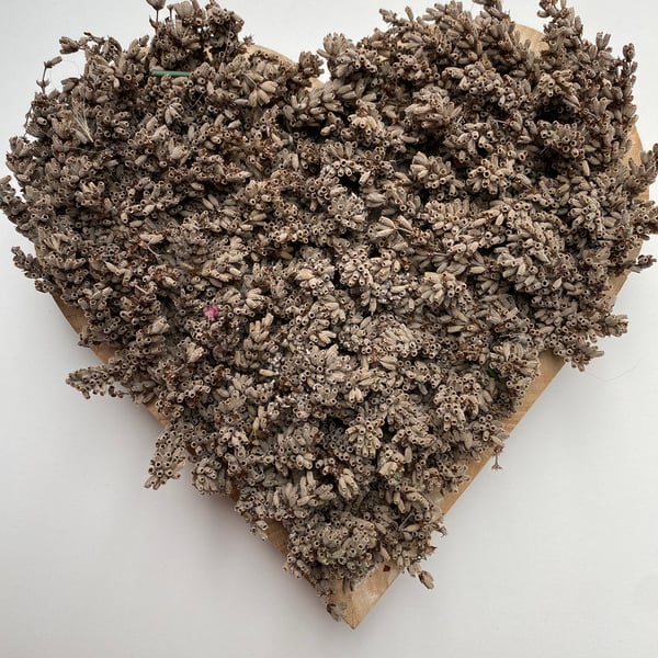 Dried Flower Heart Arrangement