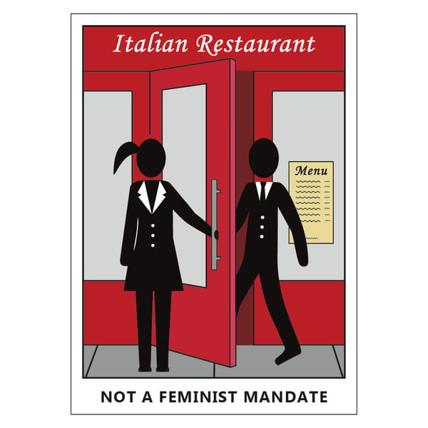 Not A Mandate Postcard