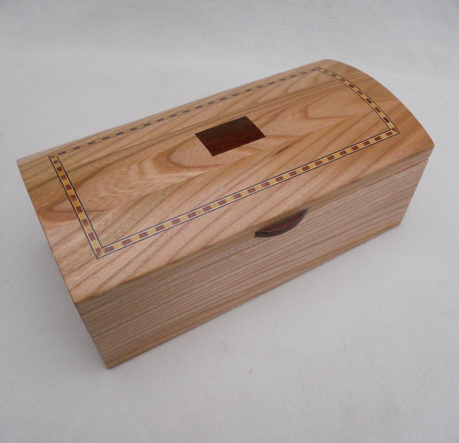 Jewellery Casket - Solid Elm