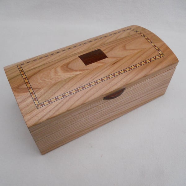 Jewellery Casket - Solid Elm