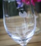 Small Engraved Crystal Glass - Image 4