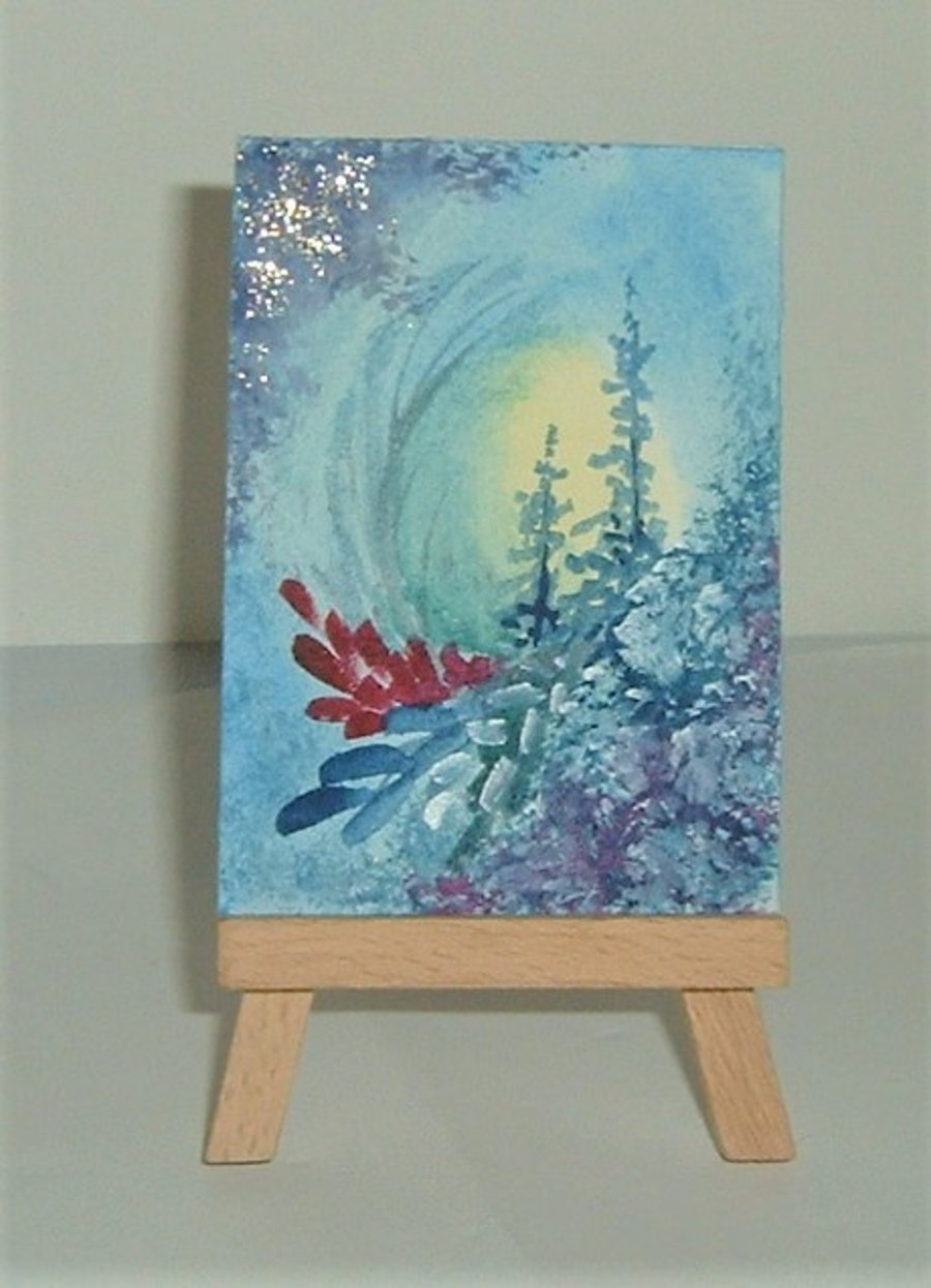 art painting original watercolour ( ref F 357)