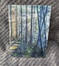 Handmade softcover notebook - A Walk in the Woods - Image 2