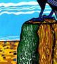 Sentinel Crow fine art lino print - Image 3