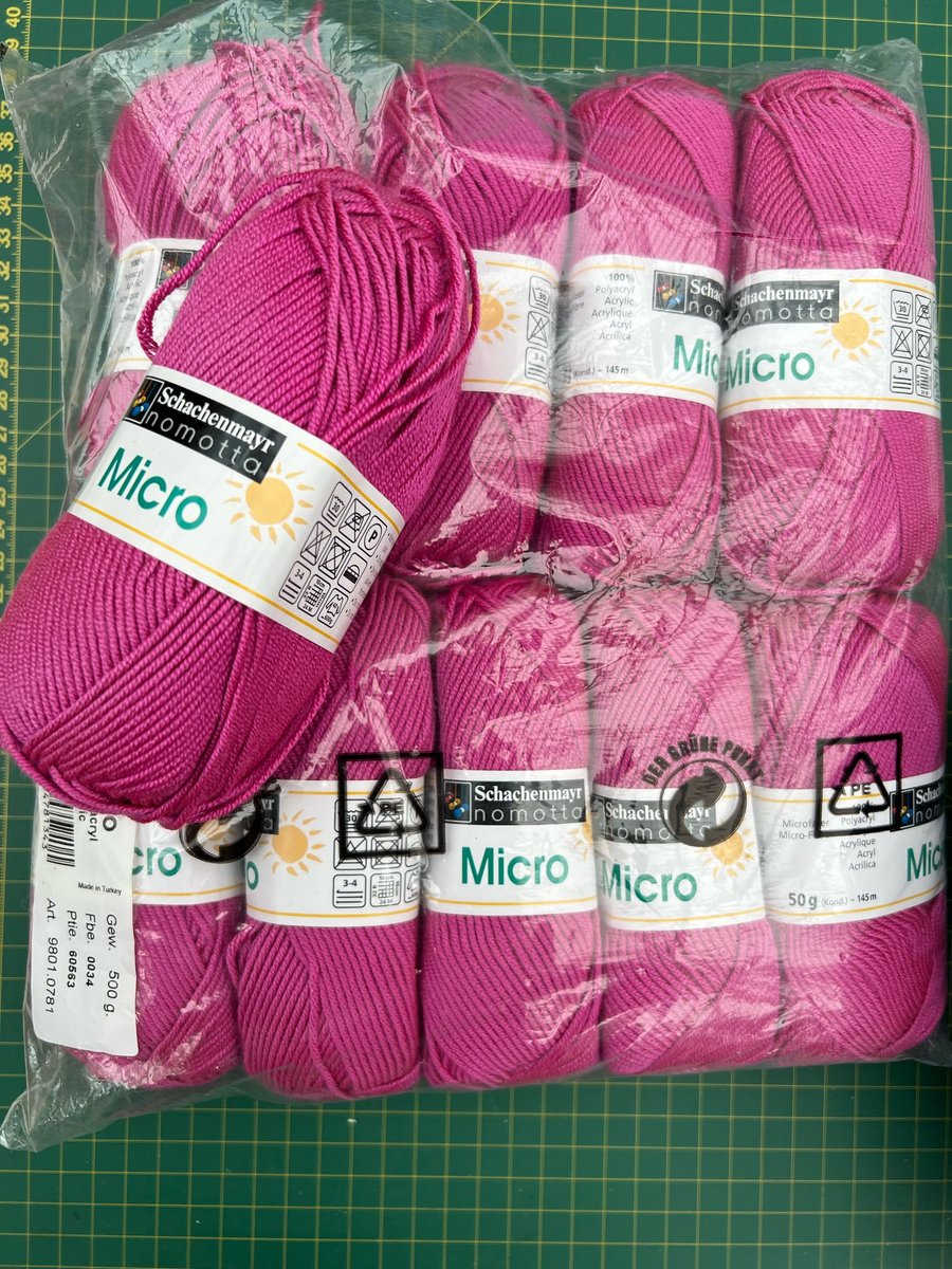 Pink Knitting Yarn