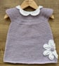 A line flower dress comes- lilac 3-4 years