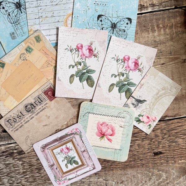 Journal cards ephemera 