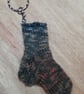 Sock Keyring hand knitted - Image 2