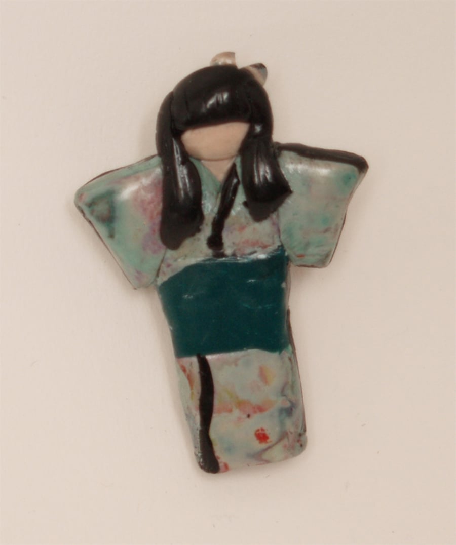 Hina Doll Brooch(4)