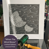 Lino Print - When The Wind Blows - Dandelions - Limited Edition Print