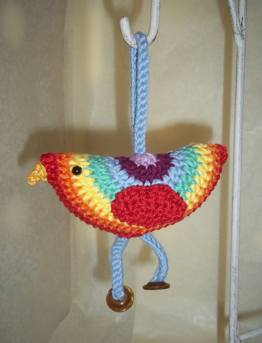Crochet Quirky Bird
