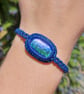 Fused Glass Macrame Bracelet - Image 7