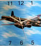 avro lancaster clock raf bomber WW11 wall clock - Image 1