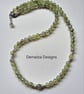 Designer Prehnite Sterling Silver Necklace  - Image 6