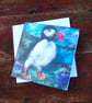 Puffin greetings card - from my own artwork - Image 2