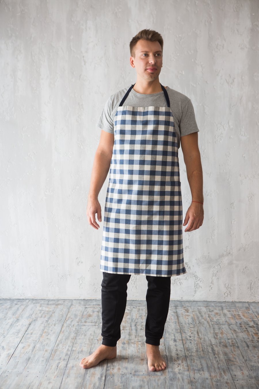 Apron for Men, Large Apron, Chef Apron, Gift for Dad, Mens Apron, BBQ Apron
