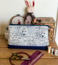 Bears Interchangeable knitting needle tips bag, room for 22 sets and accessories - Image 1