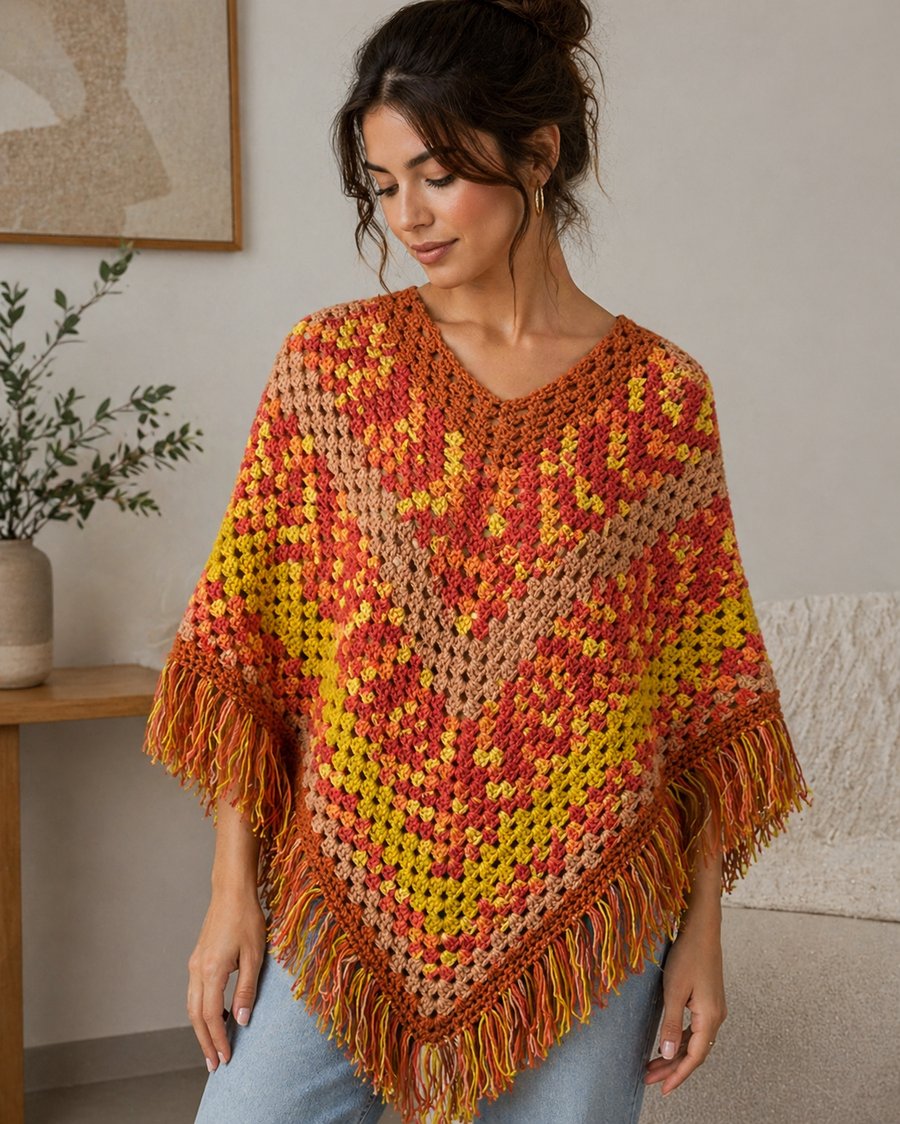Tangerine Dream Poncho