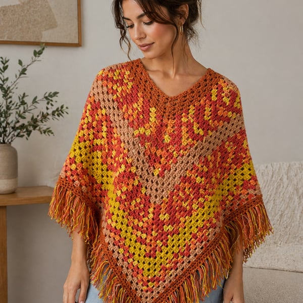 Tangerine Dream Poncho