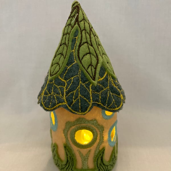 Small Fairy tea light house,Cute little