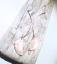 Long Copper Statement Earrings (ERCUDGLG1) - UK Free Post - Image 1