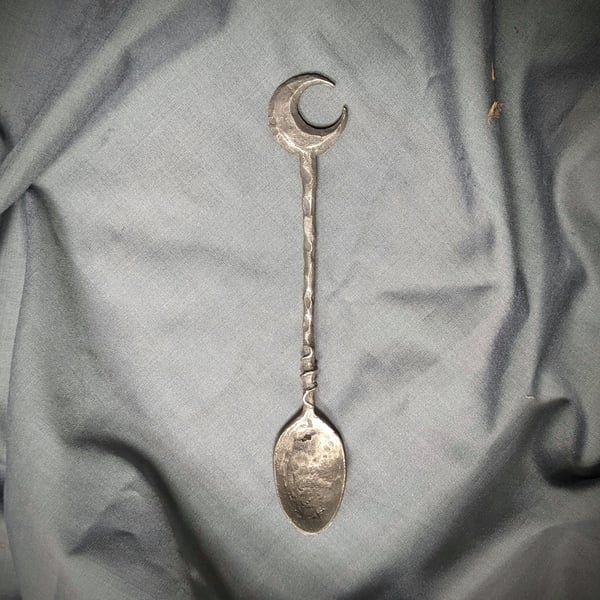 Spoon of dreaming - hand cast pewter teaspoon