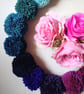 Wool Pompom Garland, Rainbow Colours, Eclectic Bohemian Interiors, Maximalism 