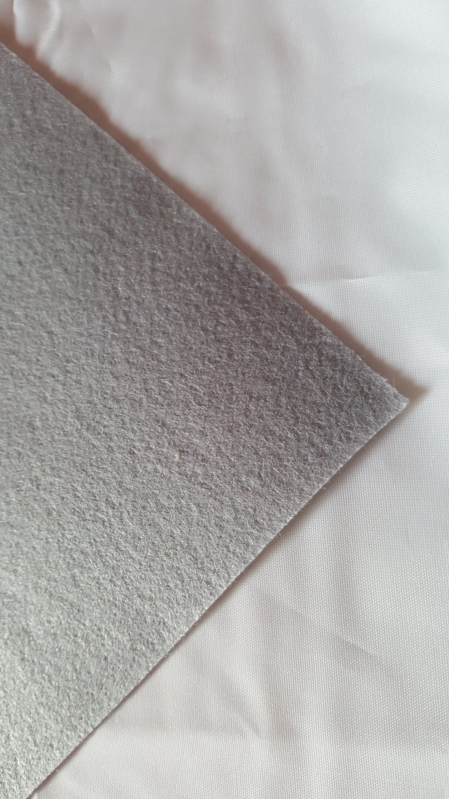 1 x Felt Sheet - Square - 12" (30cm) - Grey 