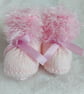 Baby Girls Booties size 0-3 months
