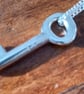 Silver key pendant - Image 1