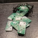 Handmade Resin Dominoes 