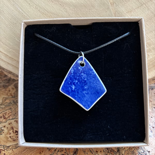 Handmade Ceramic Pendant, One of a Kind Necklace, Eco Friendly Gifts.