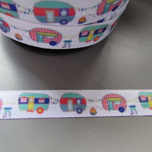 Caravan Fold Over Elastic x 1 metre