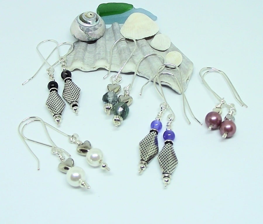 Sale five pairs of earrings