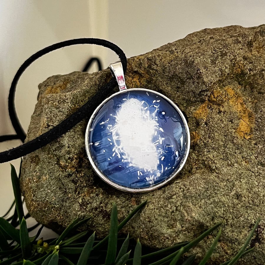 Cyanolumen Puss Willow Pendant Necklace no2