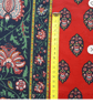 Vintage Liberty of London Fabric, VALARI in Red Boho Botanical pattern - Image 6