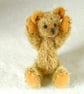 Woody, a 6" collectable mohair bear with a knitted waistcoat - Image 8