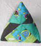 Pyramid Purse. Patchwork and Quilted Project Holdall. - Image 4